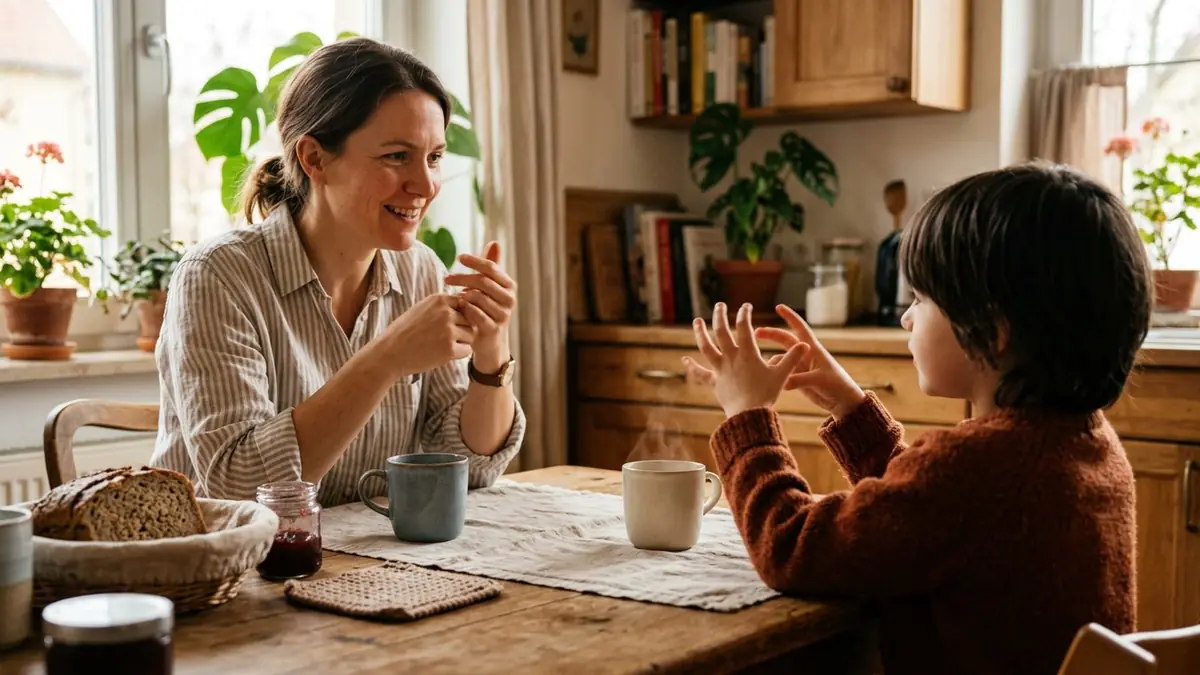 Titelbild des Artikels „Au-pair und Gebärdensprache“